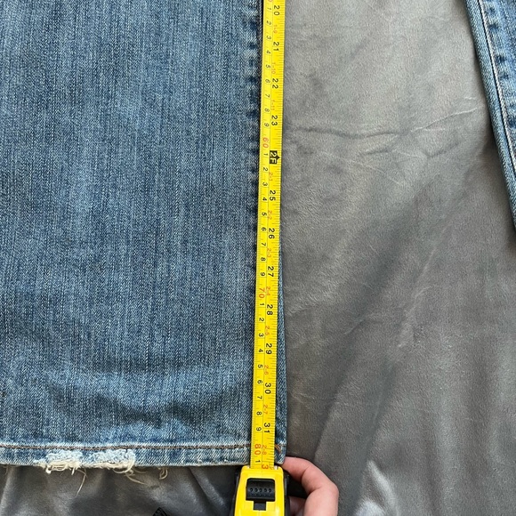 Red Engine distressed wide leg jeans - Picture 9 of 13